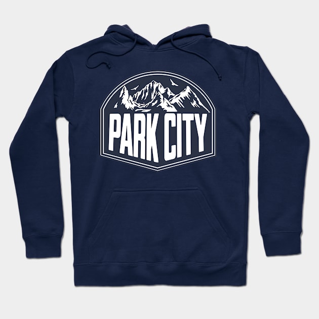 Park City Utah Mountains Hoodie by alvarsprints